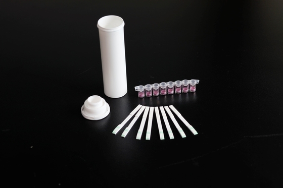 Tylosin rapid test strips for tissue sample detection limit 2ppb or 3ppb chicken, duck, pork, lamb, beef, shrimp, fish, crab supplier