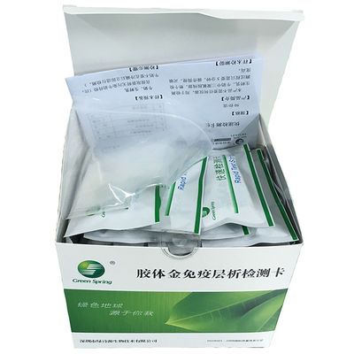 Fumonisin rapid test card for testing Fumonisin in grain, feed qualitatively, the whole test procedure only need 15-20min, easy to operate with high sensitivity. supplier