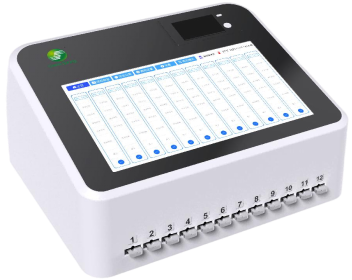 Multi-Channel Immunochromatography Analyzer  Up to 12 simultaneous testing channels with automatic interpretation   Supports Colloidal Gold&Fluorescence Immunoassays  Automatic Test Card Ejection supplier