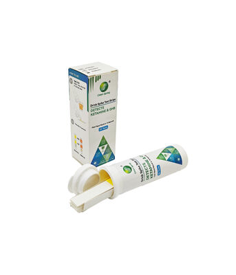 Green Spring Drink Spike Test Strips For rapid preliminary screening of beverages for Ketamine (KET) and Gamma-Hydroxybutyrate (GHB). supplier